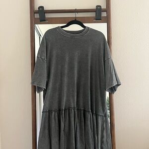 American Eagle Outfitters Charcoal Mini Dress